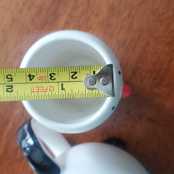 Pier 1 Tea Infuser/Steeper Cup Holiday Snowman Christmas Coffee Mug - Picture 10 of 13